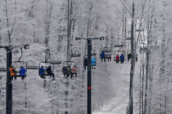 A view of the lift at Timberline