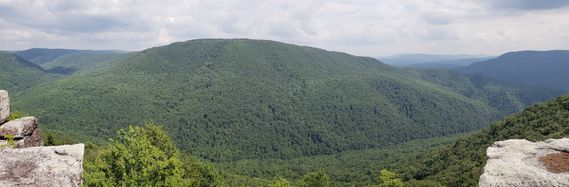 A view from Table Rock at Canaan Mtn.  