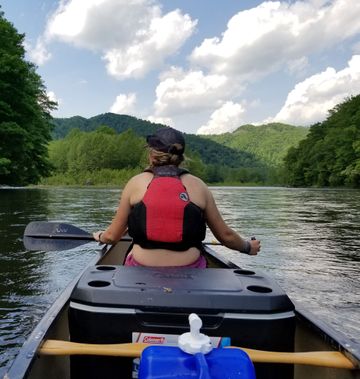 Canoeing on the Cheat River