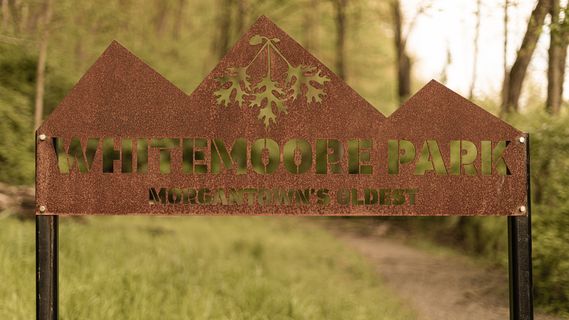The park sign at Whitemore Park
