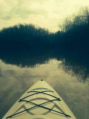 Mill Creek from a kayak